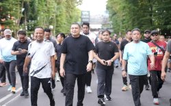 Wali Kota Makassar Munafri Hadiri CFD Perdana Usai Idul Fitri, Ajak Warga Jaga Gaya Hidup Sehat