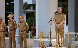 Pimpin Apel Gabungan Pasca Libur Idulfitri, Bupati Pinrang Ingatkan ASN Pererat Silaturahmi