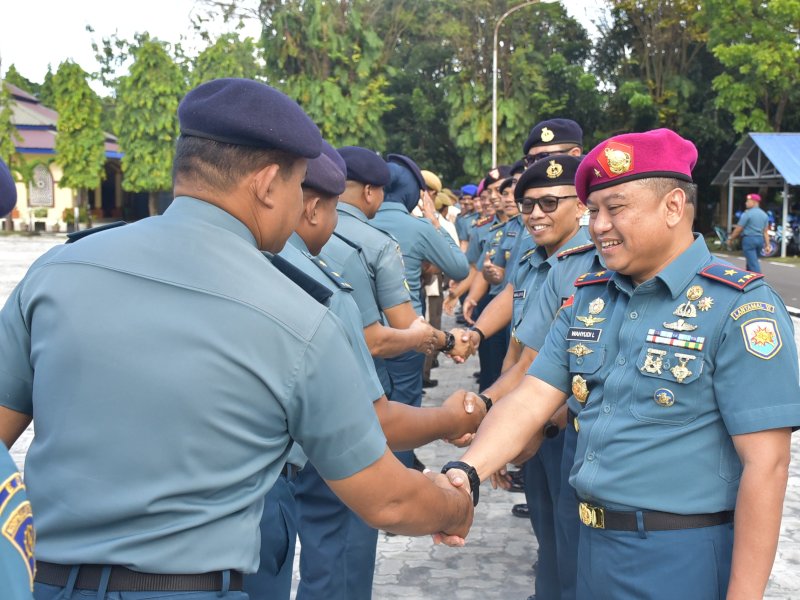Pererat Silaturahmi, Danlantamal VI Makassar Gelar Halalbihalal