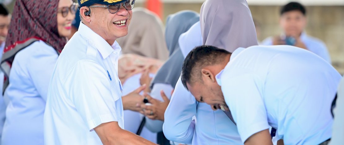 Perumda Air Minum  Makassar Gelar Apel dan Halalbihalal, Komitmen Tingkatkan Pelayanan