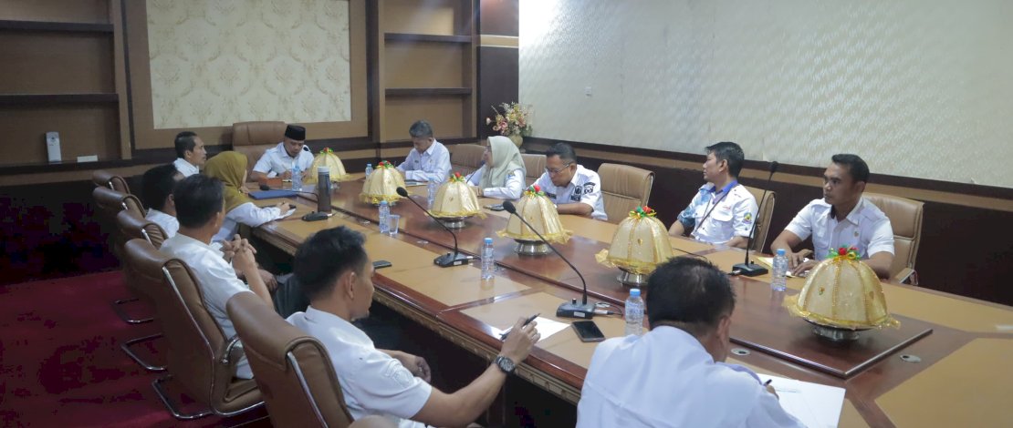 Wabup Jeneponto Islam Iskandar Pimpin Rapat Pemindahan Kantor Disdukcapil dan Dinsos