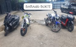 Jatanras Makassar Tangkap Tiga Pencuri Motor Lintas Daerah