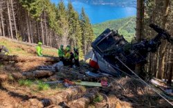 Kereta Gantung di Italia Jatuh, 4 Orang Tewas 