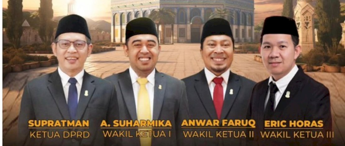 DPRD Makassar Sampaikan Ucapan Selamat Peringatan Isra Miraj 1446 H