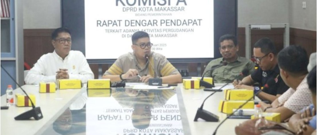 Komisi A DPRD Makassar Gelar RDP Terkait Aktivitas Pergudangan yang Langgar Aturan