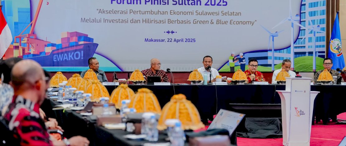 Kick Off South Sulawesi Investment Challenge (SSIC) 2025 di Ruang Pola Kantor Gubernur Sulsel, Selasa, 22 April 2025. Kick Off South Sulawesi Investment Challenge (SSIC) 2025 di Ruang Pola Kantor Gubernur Sulsel, Selasa, 22 April 2025.