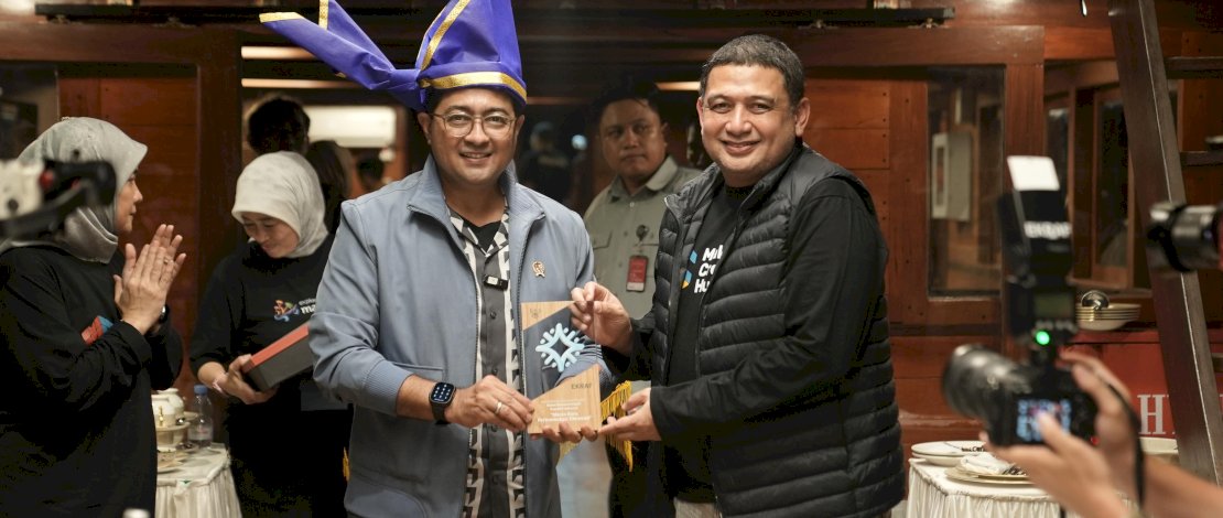 Wali Kota Munafri Bersama Menekraf RI Dukung Pengembangan Ekonomi Kreatif di Makassar