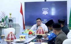 Silaturahmi dengan Jajaran Dinas Kominfo SP, Bupati Takalar Minta Lebih Kreatif, Inovatif, dan Update