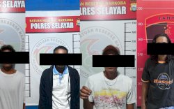 Sat Narkoba Polres Selayar Ungkap Peredaran Sabu, 5 Orang Ditetapkan Tersangka