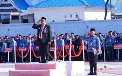 Bupati Takalar Daeng Manye Pimpin Upacara Hardiknas 2025 Tingkat Kabupaten