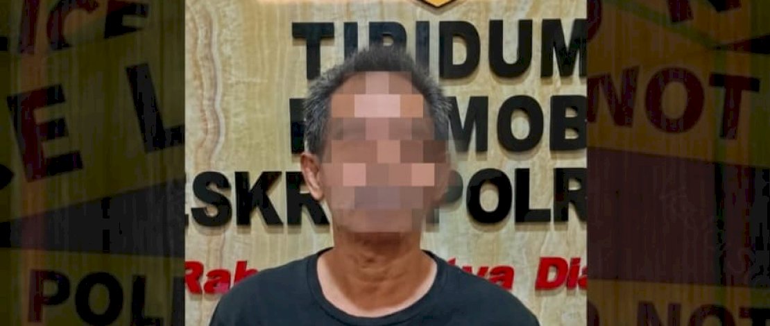 Pelaku penganiayaan, S (52 tahun). Pelaku penganiayaan, S (52 tahun).