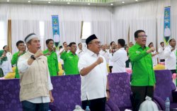 Bupati dan Wabup Takalar Hadiri Muskerwil PKB Sulsel