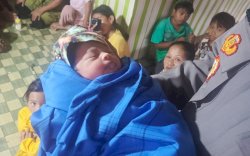 Warga Rumbia Jeneponto Digegerkan Penemuan Bayi Perempuan di Tengah Sawah