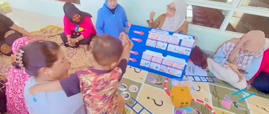 UPT KB Kecamatan Tamalate Edukasi 8 Fungsi Keluarga di Kelompok BKB Kelurahan Mangasa