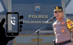 Kapolres Selayar Adnan Pandibu Warning Penelpon Iseng di Layanan Darurat Hotline 110