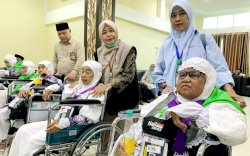 Sembilan JCH Asal Sulbar Gunakan Kursi Roda, Enam Jemaah Kategori Resiko Tinggi