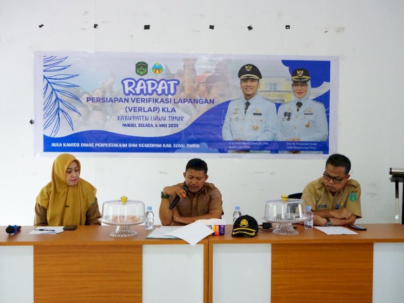Pemkab Luwu Timur Perkuat Sinergitas Jelang Verifikasi Lapangan Kabupaten Layak Anak