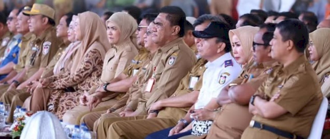 Plt. Kepala DPPKB Makassar dan Jajaran Ikuti Apel Pagi dan Halal Bihalal Bersama Wali Kota