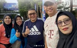 DPPKB Makassar Meriahkan Car Free Day dengan Kampanye Lingkungan Sehat