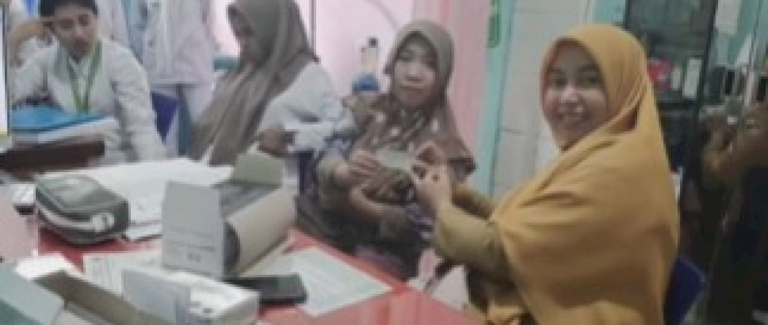UPT KB Manggala Pastikan Ketersediaan Alokon dan Verifikasi Kader TPK Nakes di PKM Antang Perumnas