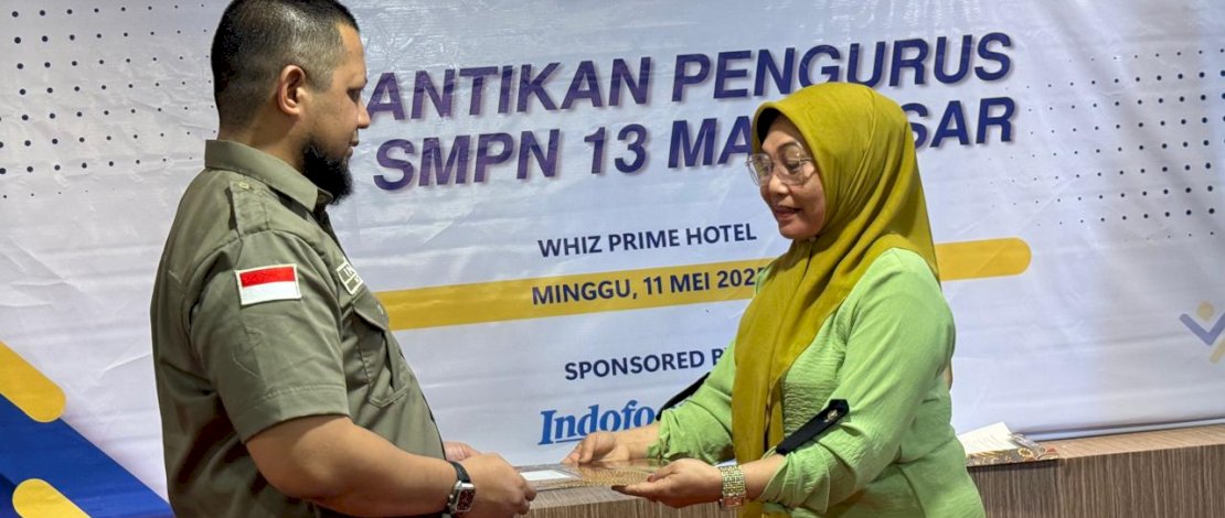 Pengurus IKA SMPN 13 Makassar Resmi Dilantik, Siap Berkarya dan Majukan Almamater
