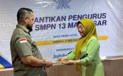 Pengurus IKA SMPN 13 Makassar Resmi Dilantik, Siap Berkarya dan Majukan Almamater