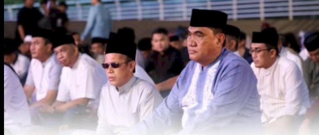 Plt. Kepala DPPKB Makassar Hadiri Buka Puasa Bersama dan Peringatan Nuzulul Qur'an di Lapangan Karebosi