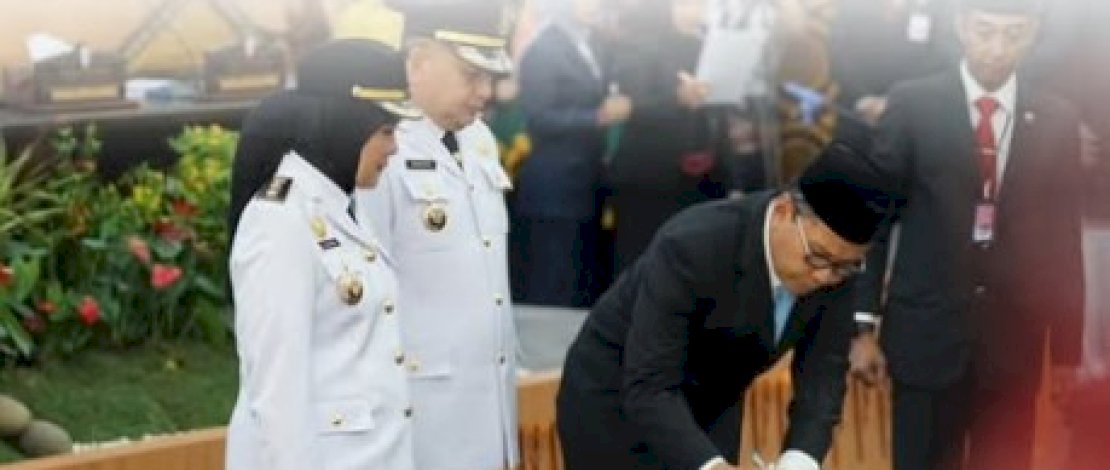 DPPKB Makassar Hadiri Acara Serah Terima Jabatan Walikota Makassar 2025-2030