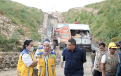 Wali Kota Munafri Bersama Dirjen Cipta Karya Kementerian Pekerjaan Umum Kunjungi TPA Antang