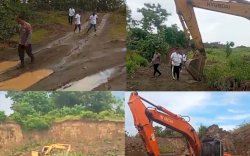 Polres Jeneponto Segel Tambang Ilegal di Belakang Kantor Desa: 5 Ekskavator Ditemukan Tanpa Operator
