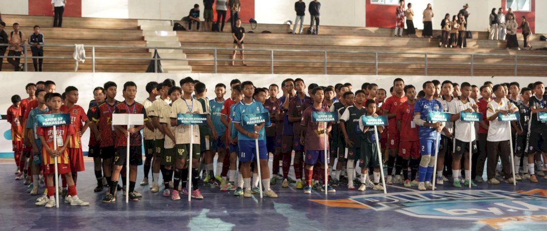 Piala by.U 2025 Resmi Bergulir di Makassar: Saatnya Pelajar Kejar Ambisi Jadi Bintang Futsal