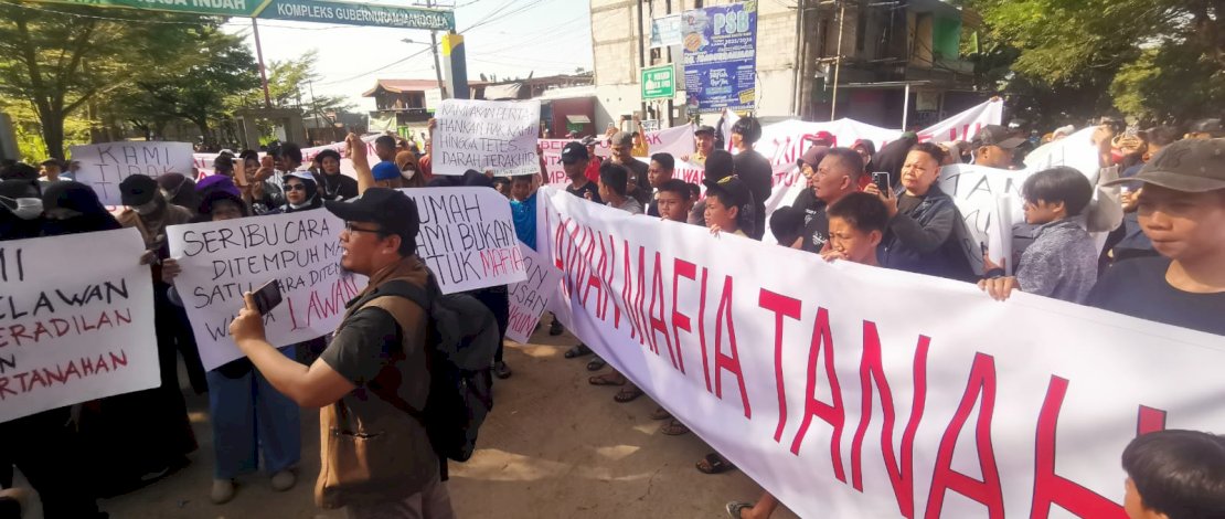 Lawan Mafia Tanah, Warga Manggala: Merdeka atau Mati!