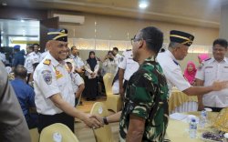 Wadan Lantamal VI Hadiri Serah Terima Jabatan Kepala KSOP Utama Makassar