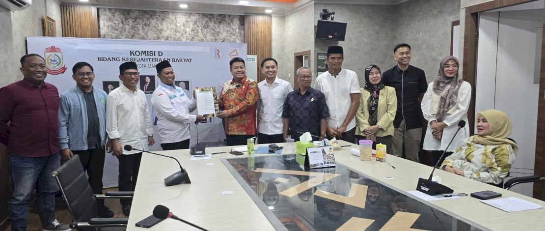 Ketua BKPRMI Makassar Temui Komisi D DPRD, Bahas Pelantikan Pengurus Baru dan Kesejahteraan Guru Mengaji