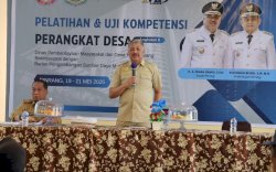 Pertama di Sulsel, Pemkab Pinrang Gelar Pelatihan dan Uji Kompetensi Perangkat Desa