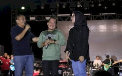 Wali Band Sukses Guncang Panggung Malam Pesta Rakyat HUT Luwu Timur 