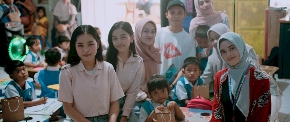 Kegiatan I Sofi Al-fatihah di Rumah Belajar Setara di TK Pabbata Ummi, Kawasan TPAS Antang, Kecamatan Manggala, Kota Makassar, Senin, 19 Mei 2025.