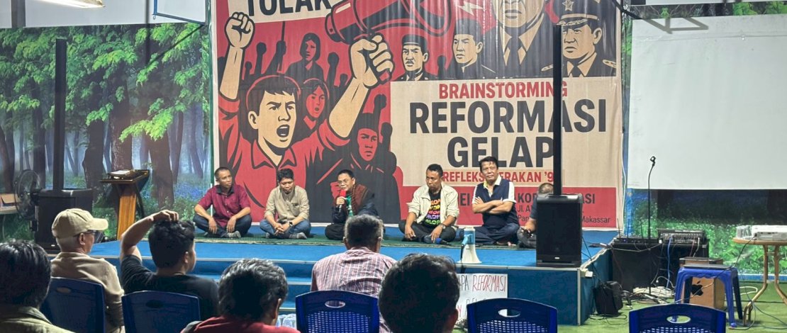 Diskusi Mahasiswa di Warkop Aspirasi: Reformasi Belum Tuntas, Oligarki Menguat 