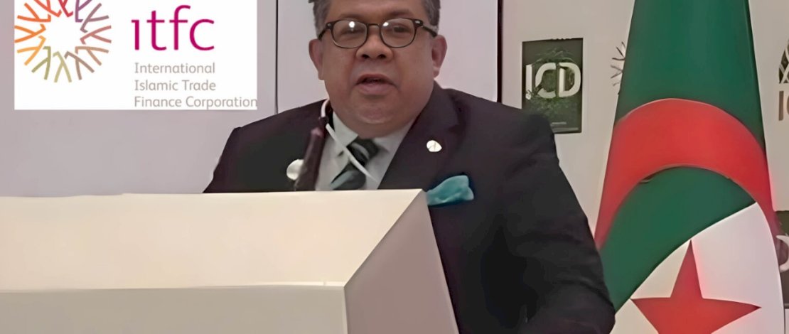Fahri Hamzah saat berbicara di Forum Islamic Development Bank (IsDB) di Aljir, Aljazair.