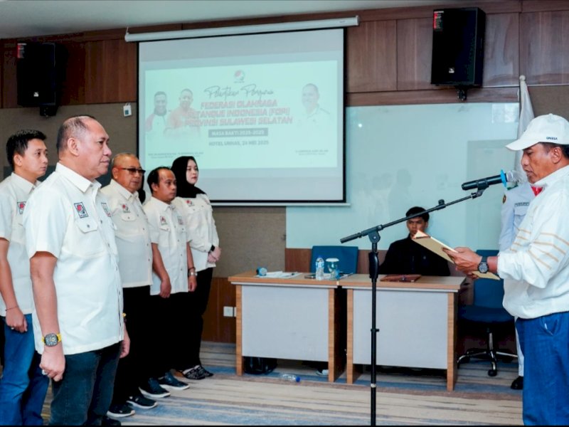 Resmi Pimpin FOPI Sulsel, Lukman B Kady Bertekad Bawa Olahraga Petanque Naik Kelas