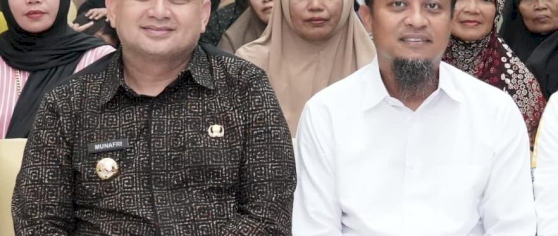 Gubernur dan Wakil Gubernur Sulsel, Andi Sudirman Sulaiman bersama Wali Kota Makassar, Munafri Arifuddin