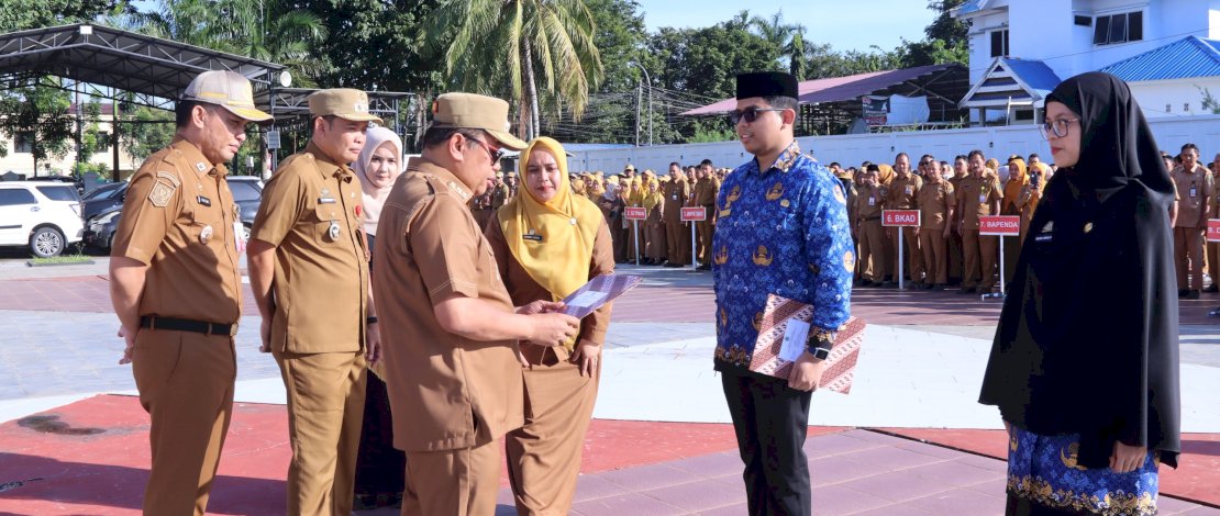 Bupati Takalar Serahkan SK kepada 85 CPNS