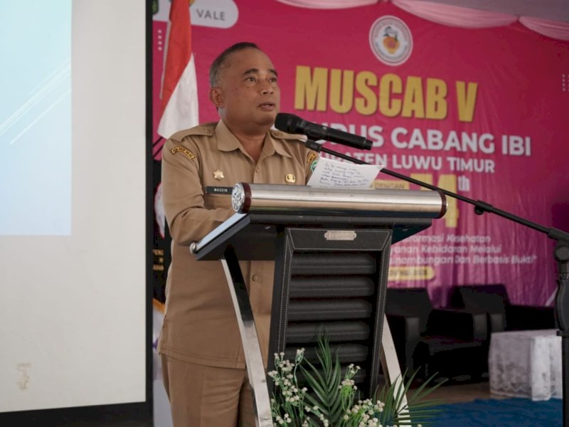 Muscab IBI Luwu Timur, Pemkab Apresiasi Peran Bidan dalam Pelayanan Kesehatan Ibu dan Anak