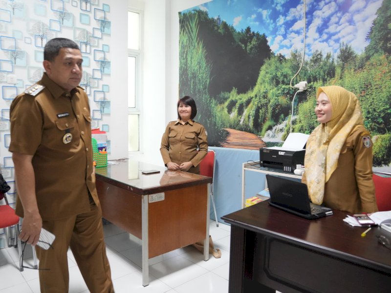 Wali Kota Munafri Lakukan Sidak di Sejumlah Pusat Layanan Kecamatan Tamalate