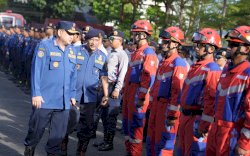 Pimpin Apel Pemadam Kebakaran, Munafri Sebut Damkarmat Punya Tugas Berat dan Mulia