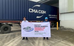 Tata Natura Agrosari Makassar Ekspor Bubuk Kakao ke Timur Tengah