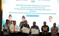 Pelindo Regional 4 Teken MoU dengan 2 Kejari di Sulsel&nbsp;