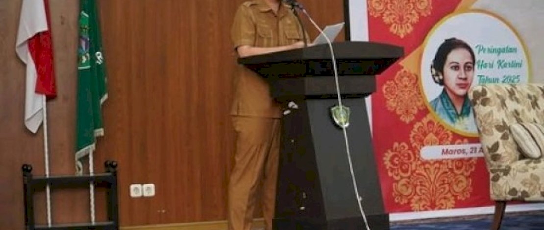 Sekretaris Daerah Kabupaten Maros, A. Davied Syamsuddin