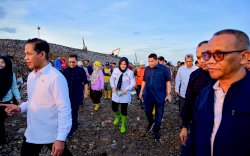 Wagub Sulsel Fatmawati Rusdi dan Menteri LHK Tinjau TPA Tamangapa, Bahas Waste to Energy 