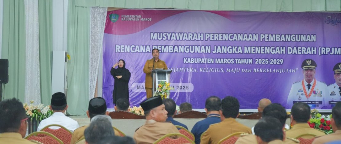 Musrenbang RPJMD 2025, Chaidir Syam Tegaskan Pentingnya Pembangunan Inklusif dan Kolaboratif